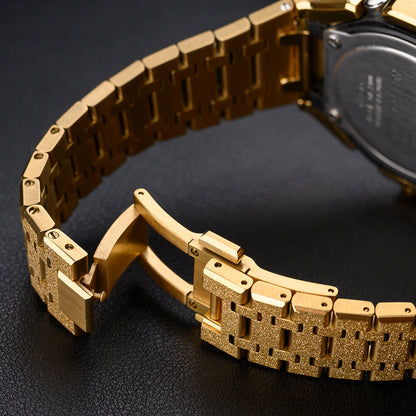 Luxury Gold Stainless Steel Band for G-Shock GA2100 / GA2110 / GAB2100