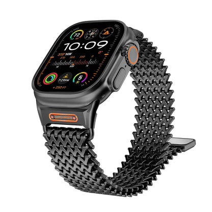 Titanium Steel Zigzag Bracelet for Apple Watch Ultra / Series 9 / 8 / 7