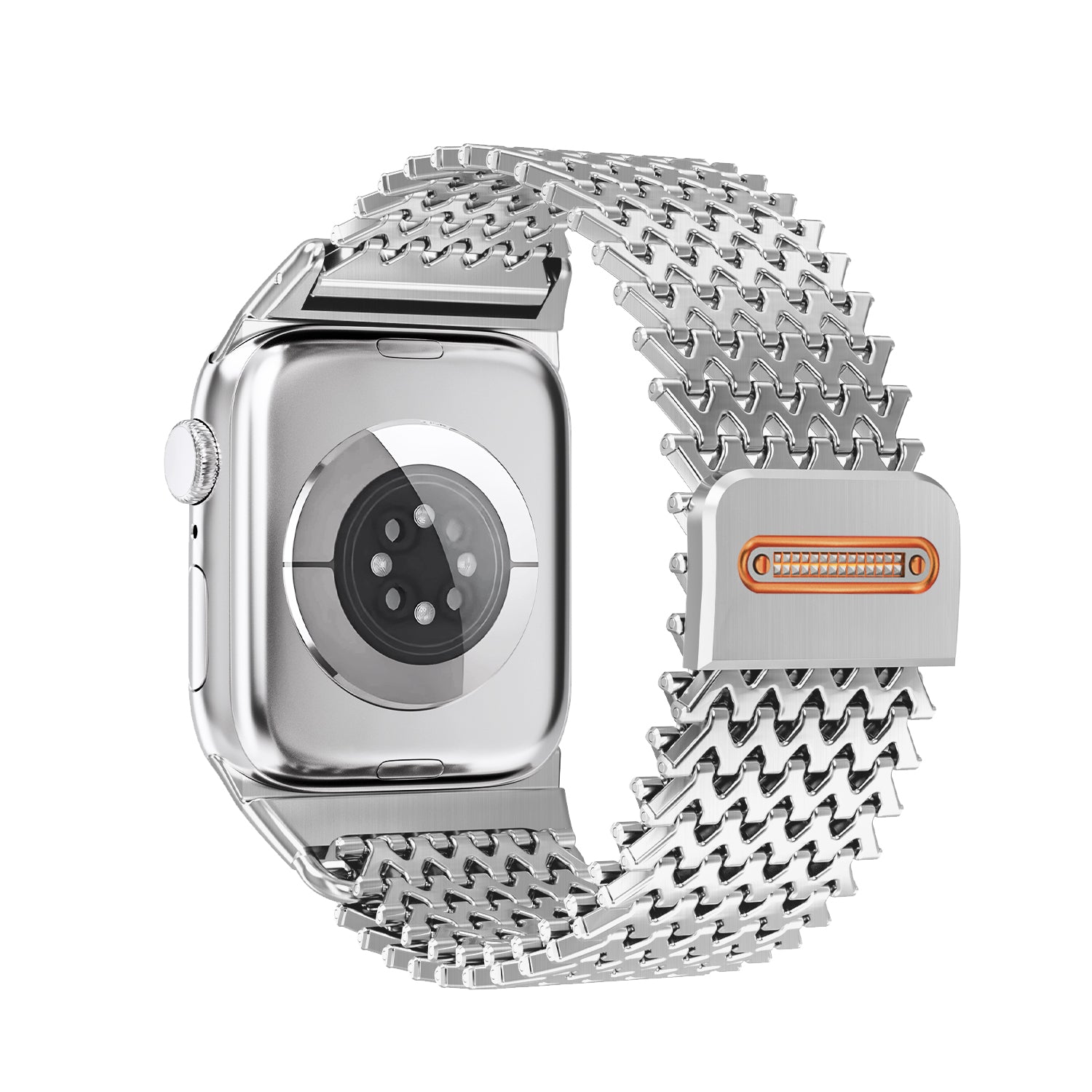 Titanium Steel Zigzag Bracelet for Apple Watch Ultra / Series 9 / 8 / 7