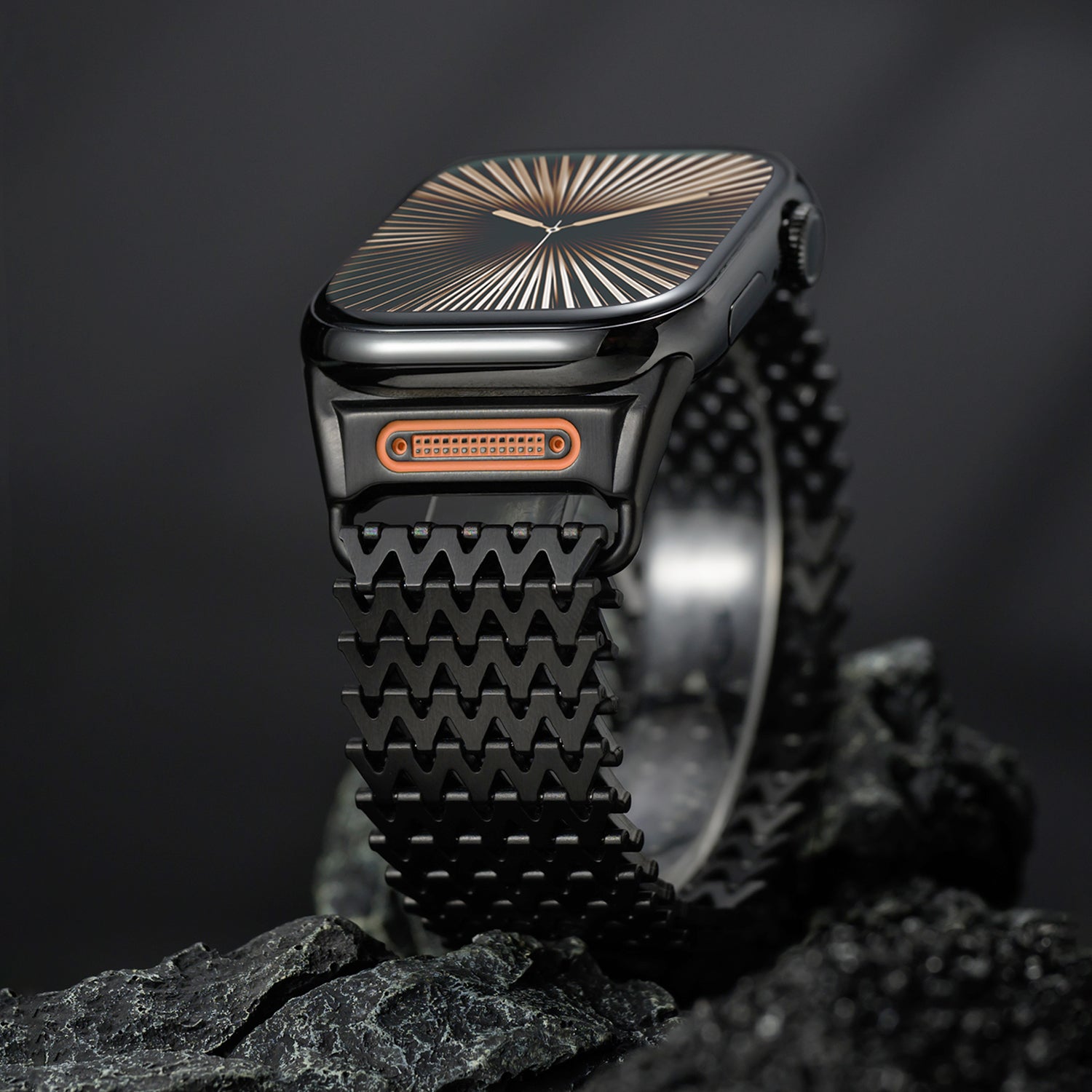 Titanium Steel Zigzag Bracelet for Apple Watch Ultra / Series 9 / 8 / 7