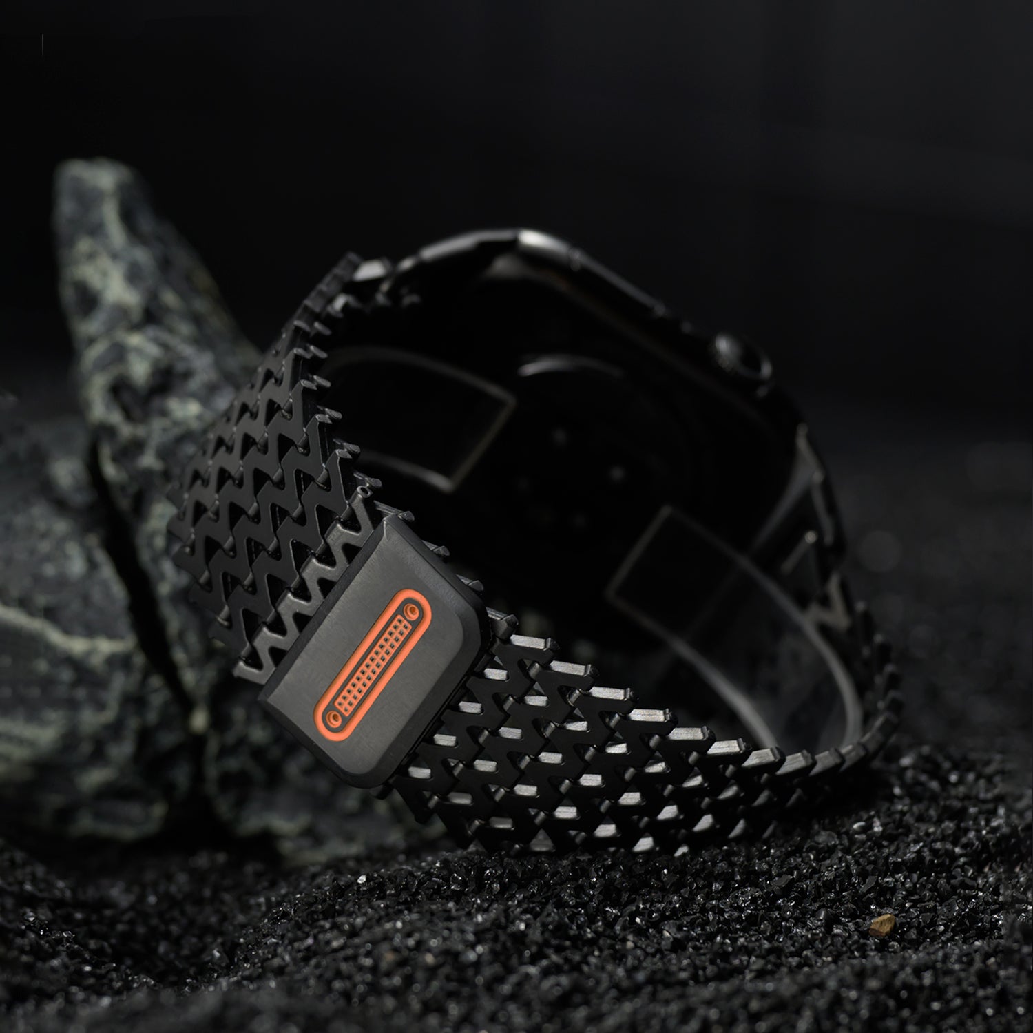 Titanium Steel Zigzag Bracelet for Apple Watch Ultra / Series 9 / 8 / 7