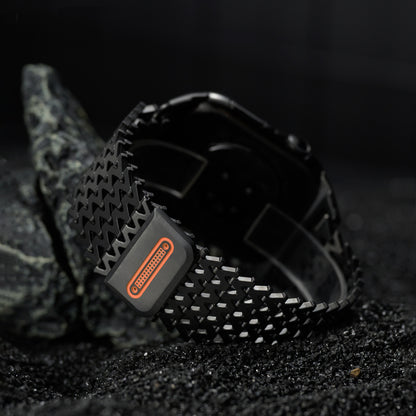 Titanium Steel Zigzag Bracelet for Apple Watch Ultra / Series 9 / 8 / 7