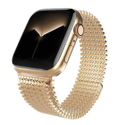 Applicable Apple Watch Band Apple Watch Ultra Stainless Steel Band S8 Chain Metal Magnetic Steel Band